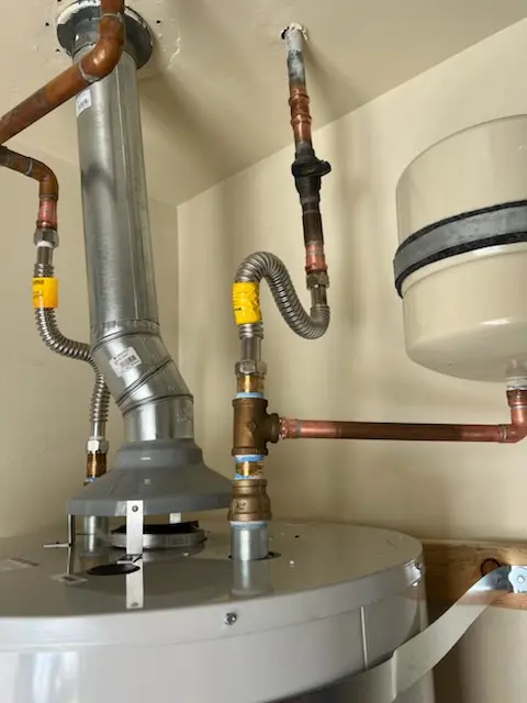 Water heater installation and plumbing repair in Dunmore